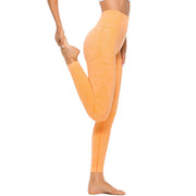 High Waist Tummy Control. Our women's active leggings offer a high waistband for better tummy control. Say goodbye to muffin top and hello to a smooth, flat stomach. These high waisted slimming leggings provide gentle compression to your midsection, giving you a toned and trim look. Our high rise workout leggings are a popular women’s style for their excellent fit and soft comfort. The high waistband gives women that extra boost of confidence to look and feel their best.