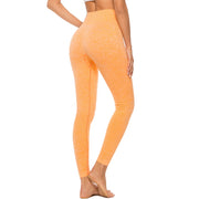 High Waist Tummy Control. Our women's active leggings offer a high waistband for better tummy control. Say goodbye to muffin top and hello to a smooth, flat stomach. These high waisted slimming leggings provide gentle compression to your midsection, giving you a toned and trim look. Our high rise workout leggings are a popular women’s style for their excellent fit and soft comfort. The high waistband gives women that extra boost of confidence to look and feel their best.
