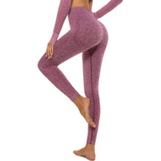 High Waist Tummy Control. Our women's active leggings offer a high waistband for better tummy control. Say goodbye to muffin top and hello to a smooth, flat stomach. These high waisted slimming leggings provide gentle compression to your midsection, giving you a toned and trim look. Our high rise workout leggings are a popular women’s style for their excellent fit and soft comfort. The high waistband gives women that extra boost of confidence to look and feel their best.