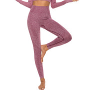 High Waist Tummy Control. Our women's active leggings offer a high waistband for better tummy control. Say goodbye to muffin top and hello to a smooth, flat stomach. These high waisted slimming leggings provide gentle compression to your midsection, giving you a toned and trim look. Our high rise workout leggings are a popular women’s style for their excellent fit and soft comfort. The high waistband gives women that extra boost of confidence to look and feel their best.
