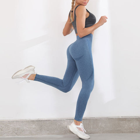 High Waist Tummy Control. Our women's active leggings offer a high waistband for better tummy control. Say goodbye to muffin top and hello to a smooth, flat stomach. These high waisted slimming leggings provide gentle compression to your midsection, giving you a toned and trim look. Our high rise workout leggings are a popular women’s style for their excellent fit and soft comfort. The high waistband gives women that extra boost of confidence to look and feel their best.