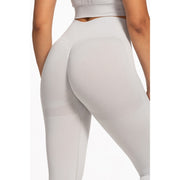 High Waist Tummy Control. Our women's active leggings offer a high waistband for better tummy control. Say goodbye to muffin top and hello to a smooth, flat stomach. These high waisted slimming leggings provide gentle compression to your midsection, giving you a toned and trim look. Our high rise workout leggings are a popular women’s style for their excellent fit and soft comfort. The high waistband gives women that extra boost of confidence to look and feel their best.
