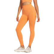 High Waist Tummy Control. Our women's active leggings offer a high waistband for better tummy control. Say goodbye to muffin top and hello to a smooth, flat stomach. These high waisted slimming leggings provide gentle compression to your midsection, giving you a toned and trim look. Our high rise workout leggings are a popular women’s style for their excellent fit and soft comfort. The high waistband gives women that extra boost of confidence to look and feel their best.