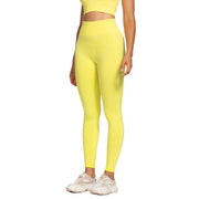 High Waist Tummy Control. Our women's active leggings offer a high waistband for better tummy control. Say goodbye to muffin top and hello to a smooth, flat stomach. These high waisted slimming leggings provide gentle compression to your midsection, giving you a toned and trim look. Our high rise workout leggings are a popular women’s style for their excellent fit and soft comfort. The high waistband gives women that extra boost of confidence to look and feel their best.