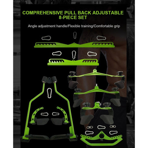 When it’s finally time to get into the gym and really start building your back you want to focus on that pulldown and row movement. What is most important is your hand positioning, it is key to targeting different back muscles. Maximize your weightlifting gains with our power grip bar Cable Attachments designed for lifting efficiency. Take your weightlifting to the next level with our Cable Attachments and order yours today!