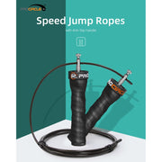 Are you a CrossFitter or someone who feels that jumping rope is just not enough, so you decide adding some weights to the handles would be a great idea...yes that sounds good. Well then we have the jump rope for you. You’ve never jumped rope like this before. The Weighted Jump Rope features steel wiring with PVC coating for a resilient build that’s guaranteed not to tangle up. A memory foam anti-slip handle provides all the comfort you need to jump rope for hours!