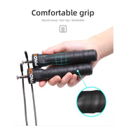 Are you a CrossFitter or someone who feels that jumping rope is just not enough, so you decide adding some weights to the handles would be a great idea...yes that sounds good. Well then we have the jump rope for you. You’ve never jumped rope like this before. The Weighted Jump Rope features steel wiring with PVC coating for a resilient build that’s guaranteed not to tangle up. A memory foam anti-slip handle provides all the comfort you need to jump rope for hours!