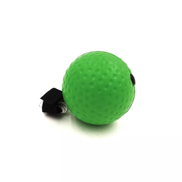 Do you have what it takes to win. Kick agility and accuracy into high gear with your BOXING REFLEX BALL. As you punch the ball, it bounces back, forcing you to fight back to protect your face, neck, and chest. Raise reflexes and get ready for the ring with the boxing reflex ball and train to win.   Take your MMA or Muay Thai training to the next level with the Boxing Reflex Ball and order yours today! 
