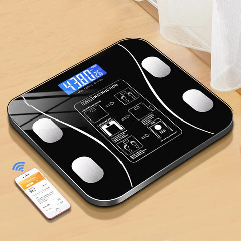 So you have started your fitness journey and now you need to track your results! Our Weight Scale will keep you on the right track by measuring your body weight, body fat percentage, BMI, water, fitness age and visceral fat. Our Weight Scale will even show you the temperature and battery life. This Bluetooth scale will upload all your data and provide everything you need to stay on track so you can focus on what's important.