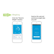 So you have started your fitness journey and now you need to track your results! Our Weight Scale will keep you on the right track by measuring your body weight, body fat percentage, BMI, water, fitness age and visceral fat. Our Weight Scale will even show you the temperature and battery life. This Bluetooth scale will upload all your data and provide everything you need to stay on track so you can focus on what's important.