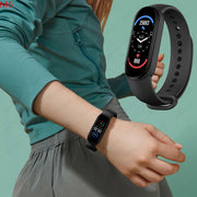 Meet our Fitness Tracker a fashion-forward fitness & wellness tracker with the motivation to give your body and mind the healthy boost it deserves. A chic bracelet design, on-wrist tracking make this Fitness Tracker the must-have wardrobe essential. From tracking sleep and activity to giving your mind a much-needed moment of calm, this Fitness Tracker shines a light on your beauty, outside and in.