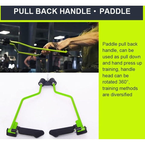 When it’s finally time to get into the gym and really start building your back you want to focus on that pulldown and row movement. What is most important is your hand positioning, it is key to targeting different back muscles. Maximize your weightlifting gains with our power grip bar Cable Attachments designed for lifting efficiency. Take your weightlifting to the next level with our Cable Attachments and order yours today!