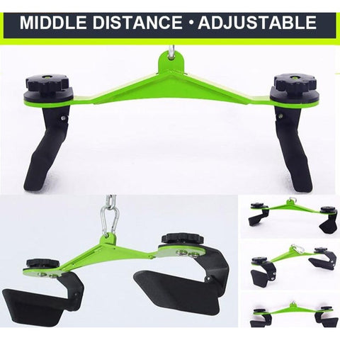 When it’s finally time to get into the gym and really start building your back you want to focus on that pulldown and row movement. What is most important is your hand positioning, it is key to targeting different back muscles. Maximize your weightlifting gains with our power grip bar Cable Attachments designed for lifting efficiency. Take your weightlifting to the next level with our Cable Attachments and order yours today!