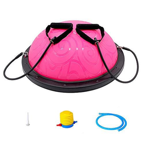 Bosu Ball; You put in hours of work hard to get in shape and maintain a healthy physique. As you progress in your fitness journey, you need the best gear to bring an extra edge to your workout. That’s why our Half Ball is here to provide upgraded home gym equipment for everyone from serious athletes to fitness enthusiasts - because you don’t have to be the fastest or the strongest to reap the benefits of a healthy lifestyle. You just have to be stronger than yesterday.