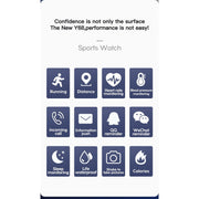 Do you have a fast paced lifestyle? Tired of always reaching for your phone for every notification? If you're always on the go or have wanted the convenience of checking notifications, tracking your steps, heart rate and so much more then our Fitness Tracker Smart Watch is for you. With the convenience of just looking at your wrist you can be informed about everything that is going on in your world in a fraction of the time it would take to dig out your phone from your pocket.