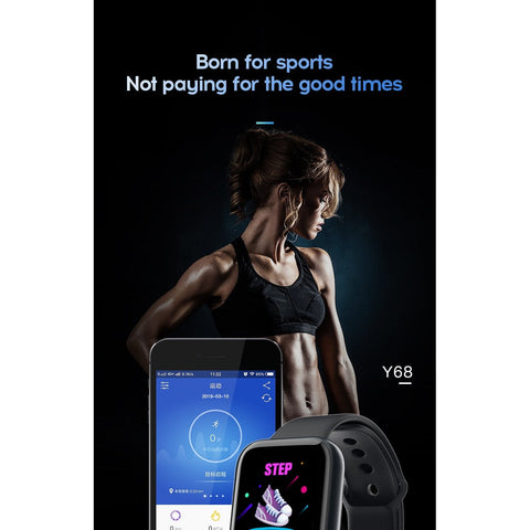 Do you have a fast paced lifestyle? Tired of always reaching for your phone for every notification? If you're always on the go or have wanted the convenience of checking notifications, tracking your steps, heart rate and so much more then our Fitness Tracker Smart Watch is for you. With the convenience of just looking at your wrist you can be informed about everything that is going on in your world in a fraction of the time it would take to dig out your phone from your pocket.