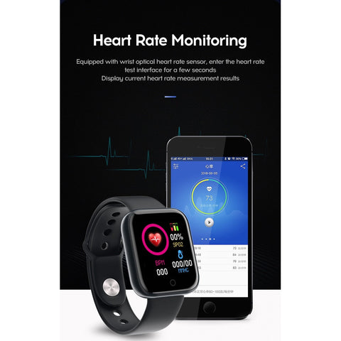 Do you have a fast paced lifestyle? Tired of always reaching for your phone for every notification? If you're always on the go or have wanted the convenience of checking notifications, tracking your steps, heart rate and so much more then our Fitness Tracker Smart Watch is for you. With the convenience of just looking at your wrist you can be informed about everything that is going on in your world in a fraction of the time it would take to dig out your phone from your pocket.