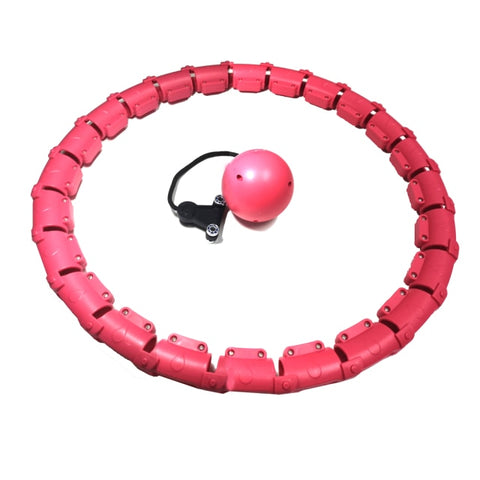 Have you tried to hula hoop the traditional way but it keeps falling down, and causing you frustration? Try our Weighted Hula Hoop that will never fall down and adjusts to any waistline. With our silent and smooth rotation design you can now burn calories and have fun doing it quietly and effectively.  Have fun burning calories with our Weighted Hula Hoop and order yours today!