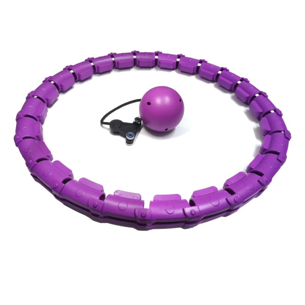 Have you tried to hula hoop the traditional way but it keeps falling down, and causing you frustration? Try our Weighted Hula Hoop that will never fall down and adjusts to any waistline. With our silent and smooth rotation design you can now burn calories and have fun doing it quietly and effectively.  Have fun burning calories with our Weighted Hula Hoop and order yours today!