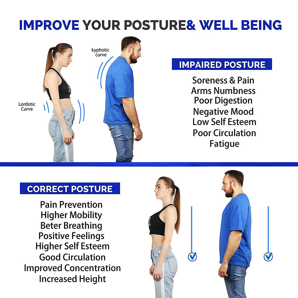 modetro sports back posture - Medium