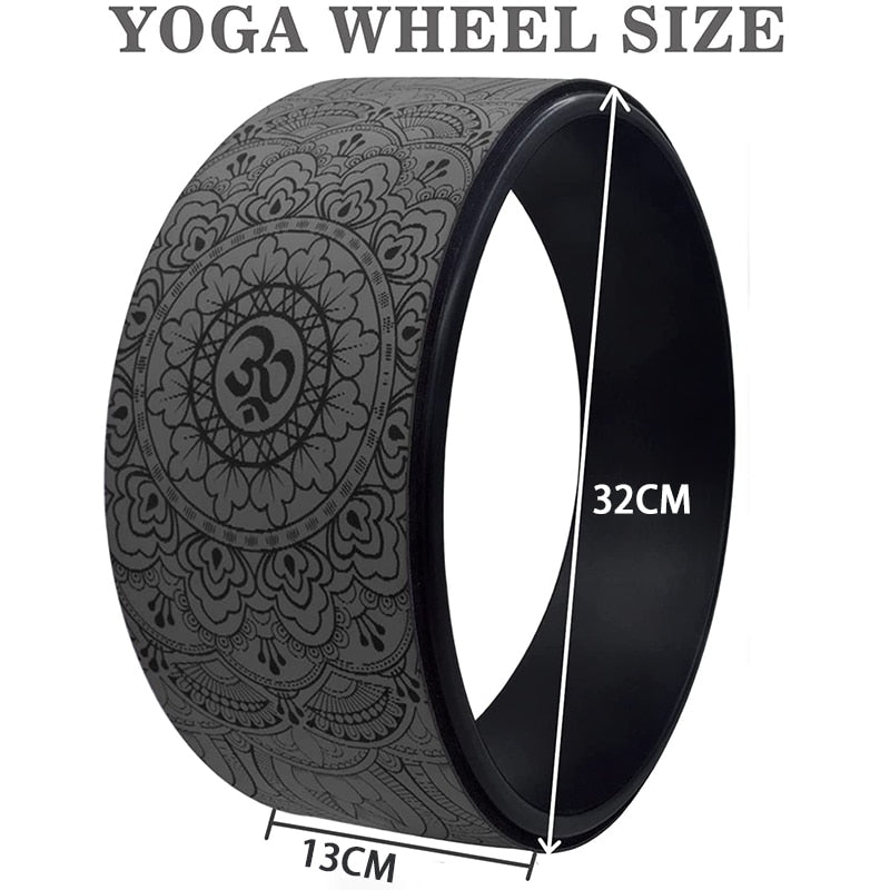 Chronic back pain and built-up tension can really be damaging in the long run. Well, now you can put an end to your back pain with the Rubber Yoga Wheel. Made with premium non-slip rubber, this Yoga Wheel allows you to release tension in your back with complete stability. The large size of this Yoga Wheel is great for giving you a full stretch you can’t get with traditional foam rollers. These yoga wheels even come in a nice decorative design that makes them look extra fancy too!