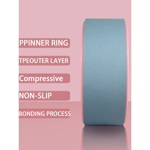 Chronic back pain and built-up tension can really be damaging in the long run. Well, now you can put an end to your back pain with the Rubber Yoga Wheel. Made with premium non-slip rubber, this Yoga Wheel allows you to release tension in your back with complete stability. The large size of this Yoga Wheel is great for giving you a full stretch you can’t get with traditional foam rollers. These yoga wheels even come in a nice decorative design that makes them look extra fancy too!