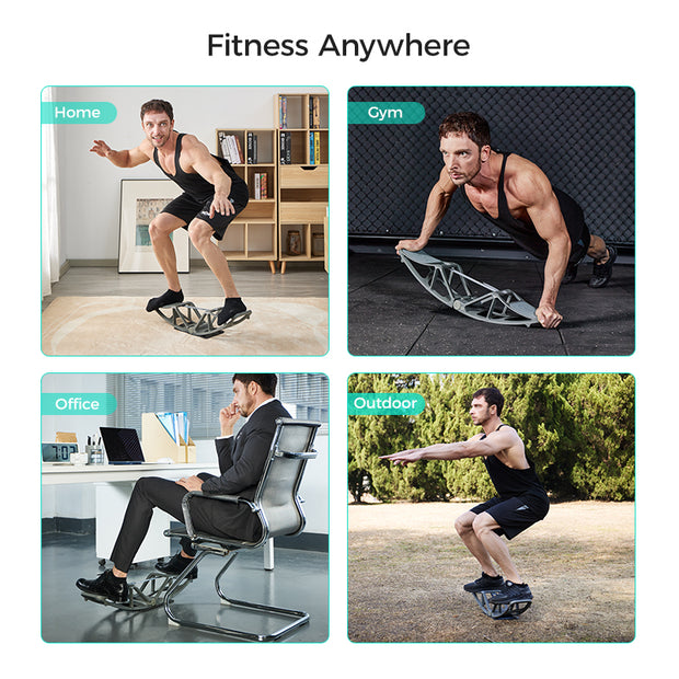 Get fit anywhere with our PowerBridge, it's lightweight and has a detachable design, you can take your full gym anywhere at anytime. Tired of sitting at home or the office the whole day? Do a balanced workout by simply standing on PowerBridge or perform some pushups. You will feel the difference in just a few days.   Do you want a full body workout from one piece of equipment? Try our PowerBridge and order yours today!